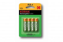 Аккумулятор Kodak HR6-4BL 2100mAh/1,2V никель-металлгидридная (4шт блистер) - Интернет-магазин Intermedia.kg