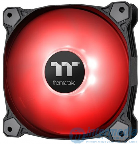 Кулер для корпуса Thermaltake Pure A14 LED/Fan/PWM 500~1500 RPM/Hub 9 LED/LED Red/1 PackCL-F110-PL14RE-A