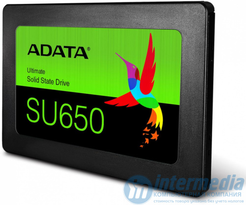 Диск SSD ADATA SU650 240GB 2.5" SATA III Read up:520Mb/s/Write up:450Mb/s