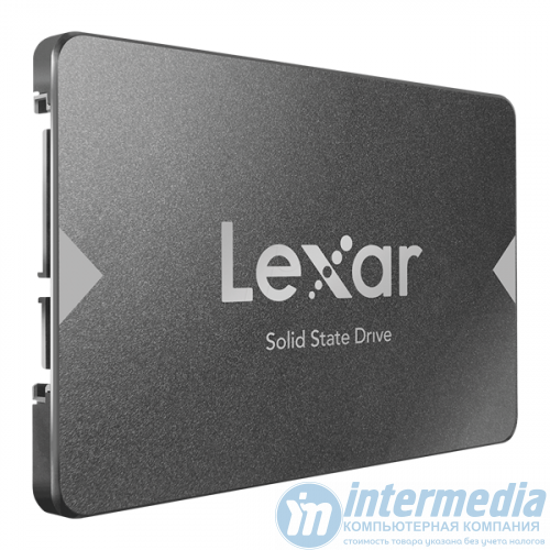Диск SSD Lexar NS100 2TB 2.5 SATA III Read/Write: 550/500MB [LNS100-2TRB]