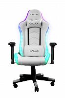 GALAX Gaming Chair GC-02 White, Iron Frame Seat Base, RGB [RG02P4DWY0] - Интернет-магазин Intermedia.kg