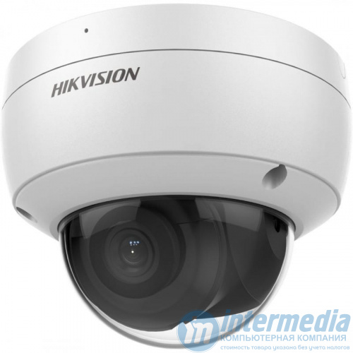 IP camera HIKVISION DS-2CD2186G2-ISU(2.8mm)(O-STD) купол,антивандал 8MP,IR 30M,MIC,MicroSD,AcuSense