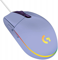 Мышь Logitech G203 (102) LightSync фиолетовая - Интернет-магазин Intermedia.kg