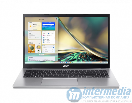 Acer Aspire A315-59 Pure Silver Intel Core i5-1235U  48GB DDR4, 1TB SSD NVMe + 256GB SSD NVMe, Intel Iris Xe 80EUs, 15.6" - Интернет-магазин Intermedia.kg