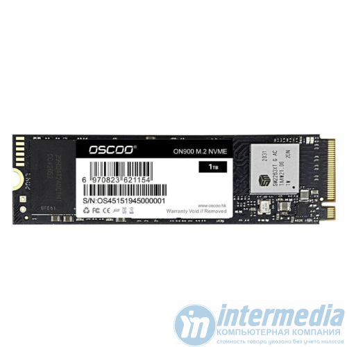Диск SSD M.2 OSCOO-2TB ON900 NVM Express/PCIe Gen3*4 (Read3500MB/s-Write3000MB/s)