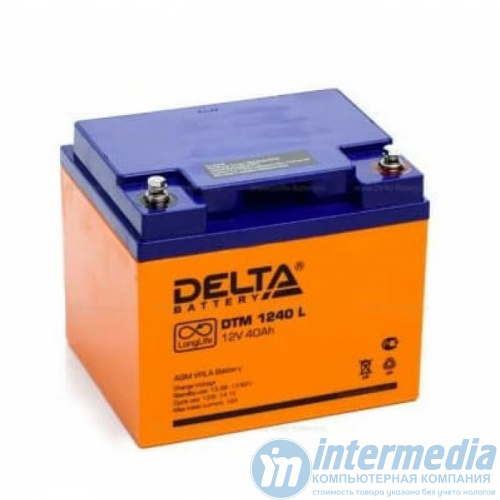 Аккумулятор Delta DTM1240L 12V 40Ah (198*166*170mm)