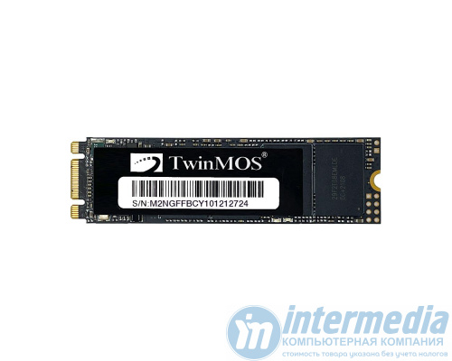 Диск SSD  TWINMOS AlphaPRO 128GB 3D NAND M.2 2280 PCIe NVME Gen3x4 Read / Write: 990/650MB