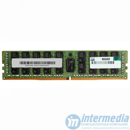 Оперативная память DDR4 32GB (1x32GB) HPE 2400Mhz PC4-19200 Cas-17 ECC [805353-B21]