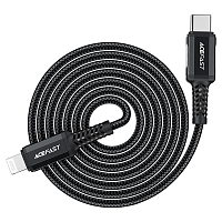 USB Кабель ACEFAST C4-01 USB-C to Lightning 30W 1.8m aluminum alloy charging data cable Black