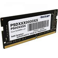 Оперативная память для ноутбука DDR4 SODIMM 32GB Patriot Signature 2666Mhz (PC4-21300) CL19 [PSD432G26662S] - Интернет-магазин Intermedia.kg