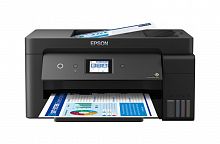 МФУ Epson L14150 (Printer-copier-scaner-fax, A3+, 17/9ppm (Black/Color), 4800x2400 dpi, 64-256g/m2, 1200x2400 scaner/copier,LCD 6.1 cm Wi-Fi - Интернет-магазин Intermedia.kg