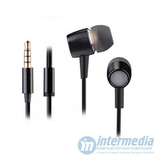 Наушники с микрофоном для смартфона A4Tech MK-730 HD Metallic In-line Microphone and Remote  BLACK