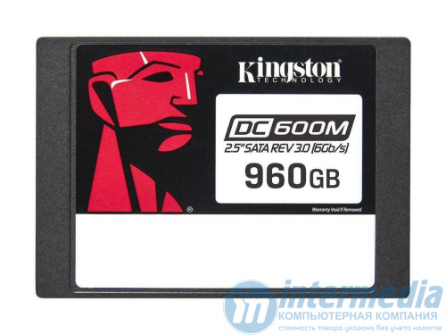 Диск SSD 960GB Kingston DC600M SATA3 2.5"