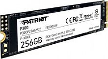 Диск SSD 256GB Patriot P300 M2, NVME PCIe Gen 3, 2280 TLC 3D, Read/Write up 1700/1100MB/s, 260000 IOPS [P300P256GM28] - Интернет-магазин Intermedia.kg