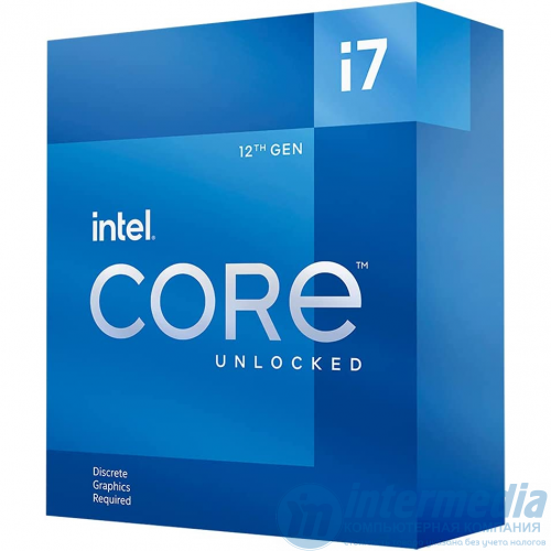 Процессор Intel Core i7-12700KF 2.7-5.0GHz,25MB Cache L3,EMT64,12 Cores+20 Threads,Tray,Alder Lake
