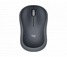 Мышь Logitech M185 wireless mouse grey - Интернет-магазин Intermedia.kg