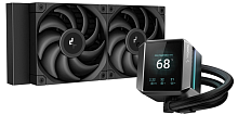 DEEPCOOL MYSTIQUE 240 120*2 PWM FAN 2.8” 640x480 TFT LCD ARGB PUMP LGA20xx/1700/1200/115*