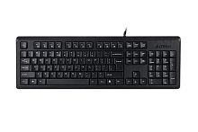 Клавиатура A4Tech KR-92, Black, USB, Comfort Key,1.5m, 456?150?28mm