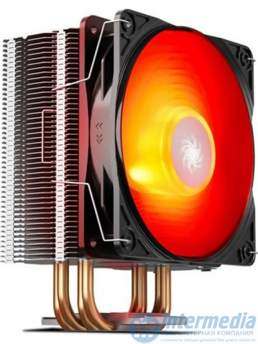 Кулер для процессора DEEPCOOL GAMMAXX-400 V2 RED LGA LGA1700/1200/115*/AMD RED LED 120x25mm,900-1500rpm,4HP
