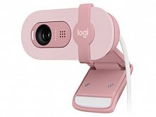 Веб камера Logitech Brio 100 Full HD, 1080p, 30fps, 58°, USB Type-A, 1.5 m ROSE [960-001623] - Интернет-магазин Intermedia.kg
