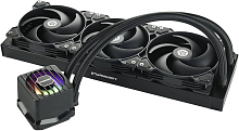 Водяное охлаждение Enermax LIQMAXFLO SR 360mm ARGB AIO CPU Liquid Cooler, ELC-LMF360-SF, 3x VRM 120mm Fan, 60mm ARGB VRM Fan, (LGA 1851/1700/1200/115x/2066/2011/2011-3/1366, AMD AM5/AM4/AM3+/FM2+/FM1)