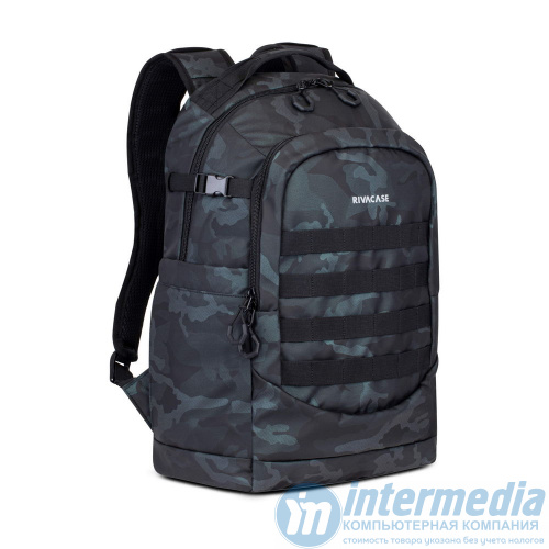 Рюкзак RivaCase 7631 Navy Camo 28L Backpack 15.6" - Интернет-магазин Intermedia.kg