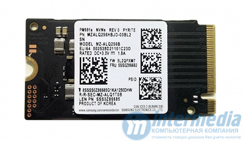 Диск SSD SAMSUNG MZ-ALQ256B 256GB M.2 NVME PCIE 2242