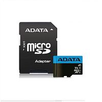 Карта памяти micro Secure Digital Card (Trans Flash) 128GB HC10 Adata AUSDX128 + SD adapter - Интернет-магазин Intermedia.kg