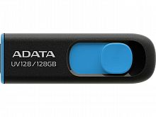 Флеш карта 128GB USB 3.2 A-DATA UV128 BLACK/BLUE - Интернет-магазин Intermedia.kg