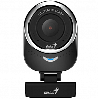 Веб Камера Genius QCam 6000, USB, 1920x1080, 2.0Mpx, Микрофон, Крепление: зажим, Кабель 1.5 метра, Чёрный - Интернет-магазин Intermedia.kg