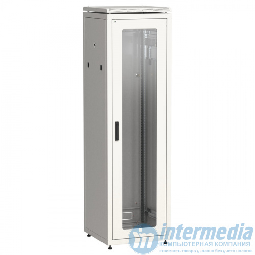 LN35-42U66-G ITK ITK Шкаф сетевой 19" LINEA N 42U 600х600 мм стеклянная передняя дверь серый шт