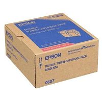 Картридж Epson C13S050607 Magenta (C9300) Double Pack 6500x2 pages