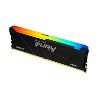 Оперативная память DDR4 8GB PC-28800 (3600MHz) KINGSTON C17 HYPERX FURY Beast RGB Black XMP [KF436C17BB2A/8]