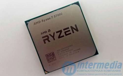 Процессор AMD Ryzen 7 5700G / 3.8-4.6GHz, 32MB Cache-L3, Radeon™ Graphics, 8 Cores + 16 Threads, Tray