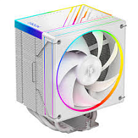 Кулер для процессора ID-Cooling FROZN A610 ARGB WHITE (LGA 1700/1200, AM4,AM5 2000RPM, 120mm FAN, TDP 250W, 4 Heatpipe, ARGB, 4Pin PWM)