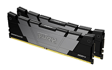 Оперативная память DDR4 16GB (2x8GB) PC-32000 (4000MHz) Kingston FURY Renegade Black XMP [KF440C19RB2K2/16]