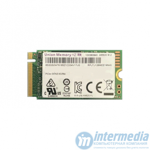 Диск SSD UNION MEMORY AM620 256GB M.2 NVME PCIE 2242