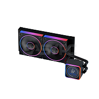 Liquid Cooler Jungle Leopard Astrobeat Digital 240 Black 2x120mm Fan A-RGB LGA1700/1200/115X AMD AM4/AM5