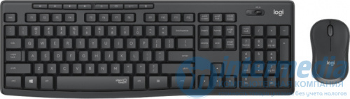 Клавиатура + Мышь Logitech MK295, Wireless, Black