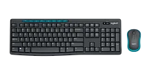 Беспроводная клавиатура + Мышь Logitech MK275, 1000dpi, мембранная русская клавиатура, Grey