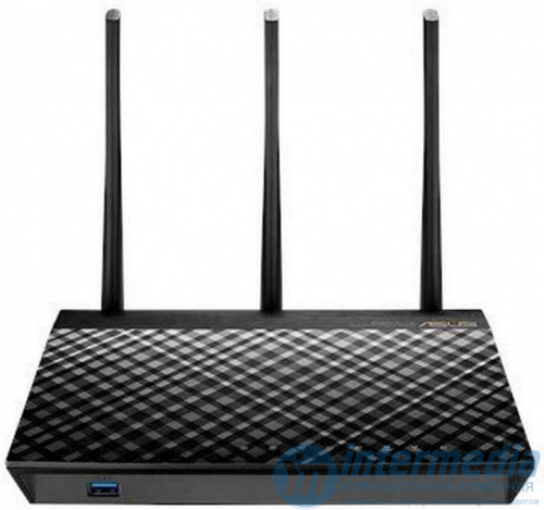 Роутер Wi-Fi ASUS RT-AC1900U Dual-Band 1900MB/s 5Ghz, 300MB/s 2.4GHz, 4xGb/s LAN, IPv6, 3 antennas, MIMO, USB, ASUS Router APP, AiMesh