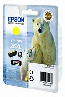 Картридж струйный Epson C13T26344010 Yellow 26XL (XP600/605/700/800) 700p - Интернет-магазин Intermedia.kg