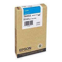 Картридж струйный Epson C13T603200 Cyan (220 ml) (Stylus Pro 7880/9880) - Интернет-магазин Intermedia.kg