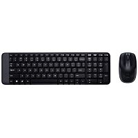 Комплект кл-ра+мышь беспров. Logitech MK220 black (USB, 104 клавиши) (920-003169)