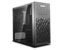 Корпус Deepcool MATX MATREXX 30 SI w/o PSU 1*USB 3.0  Metal side panel Fully black