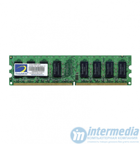 Оперативная память DDR3 4GB PC3-12800 (1600MHz) LV 1.35V w/o HEATSINK TwinMos