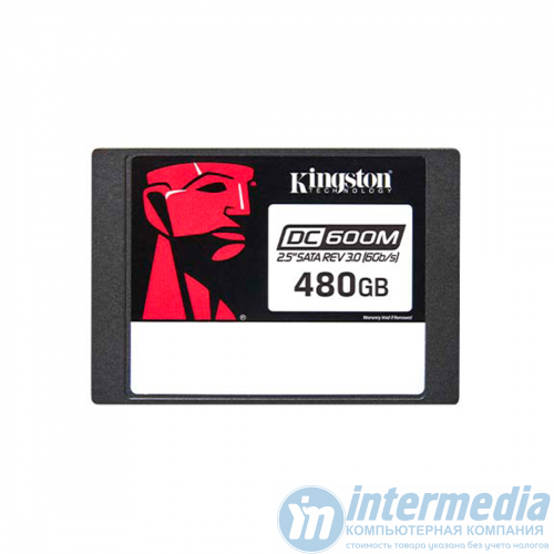 Диск SSD 480GB Kingston DC600M SATA3 2.5"