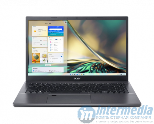 Ноутбук Acer Aspire 5 Intel Core i7-1255U (up to 4.7GHz), 16GB DDR4, 2TB NVMe, 15,6" FHD IPS, RTX 2050 4GB, FreeDOS, LAN, подсветка, Eng-Rus, серый [NX.KNZEM.002] - Интернет-магазин Intermedia.kg
