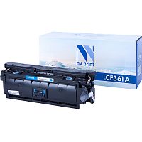 Картридж NVP совместимый НР CF361A Cyan для LaserJet Color M552dn/M553dn/M553n/M553x/M577dn/M577f/M577c (5000k) - Интернет-магазин Intermedia.kg