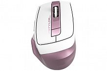 Беспроводная мышь A4TECH FSTYLER FG35 оптическая, радио, USB, 2000 dpi, 5 кнопок, розовый, белый - Интернет-магазин Intermedia.kg